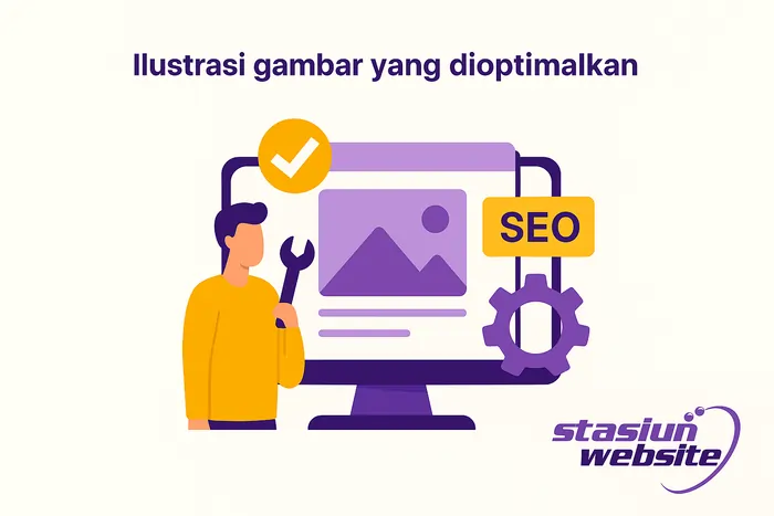 Contoh gambar WebP yang dioptimalkan